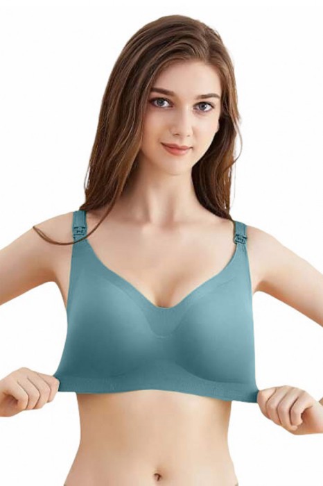 Sutien Alăptat fără Cusături și fără &Icirc;ntărituri - Verde &Icirc;nchis - XL, Verde &Icirc;nchis