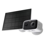 Camera supraveghere IP WiFi TP-Link Tapo C400 KIT, Full HD 1080p, IR 10m, lentila fixa 3.16mm, microfon si difuzor, alarma sonora si luminoasa, panou