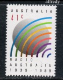 Australia 1989, Radio, serie neuzata, MNH