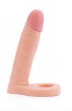 Cumpara ieftin Strap-on Anal The Ultra Soft Double, Natural, 14 cm