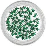 Cumpara ieftin Strasuri verde &icirc;nchis, steluțe, INGINAILS