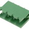 Regletă de conexiuni deconectabilă 5mm, 4 drept soclu
