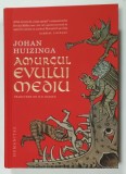 AMURGUL EVULUI MEDIU de JOHAN HUIZINGA , 2025, EDITIE ILUSTRATA