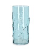 Cumpara ieftin Vaza flori sticla albastra Flowers &Oslash;14,5x30h