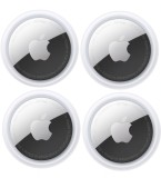 Cumpara ieftin Pachet 4 sisteme de tracking, Apple AirTag, 2nd generation, alb