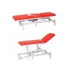Pat Masaj Electric Profesional, Tratament Cosmetic si Recuperare, Piele Ecologica Rosie, Reglabil, 190x60cm, Silentios, Sarcina Max 160kg