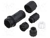 Conector circular, tata, 4 pini, BULGIN - PXP4011/04P/6570