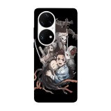 Husa compatibila cu Huawei Nova Y70 model Demon Slayer Kimetsu no Yaiba, Silicon, TPU, Viceversa, Transparent, Carcasa