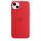 Husa de protectie telefon Apple pentru iPhone 14 Plus, Magsafe, Silicon, Red