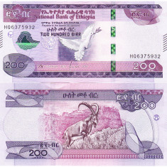 Etiopia 200 Birr 2020 P-56 UNC