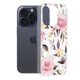 Husa iPhone 15 Pro Asteroid GSM Marble, Chloe White