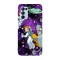 Husa compatibila cu Oppo A76, Viceversa, model Futurama space scape, Silicon, TPU