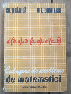 Culegere de probleme de matematici foto
