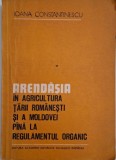 Arendasia in agricultura Tarii Romanesti si a Moldovei pana la regulamentul organic &ndash; Ioana Constantinescu (cateva sublinieri)