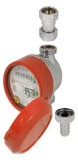 Schl&ouml;sser Contor pentru robinet, cu capac, pentru apă caldă, 3/4" x 1/2", incl. taxa de verificare