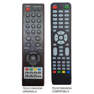 Telecomanda compatibila TV GutSchneid 32SA200 cod ER 9465 (465) foto