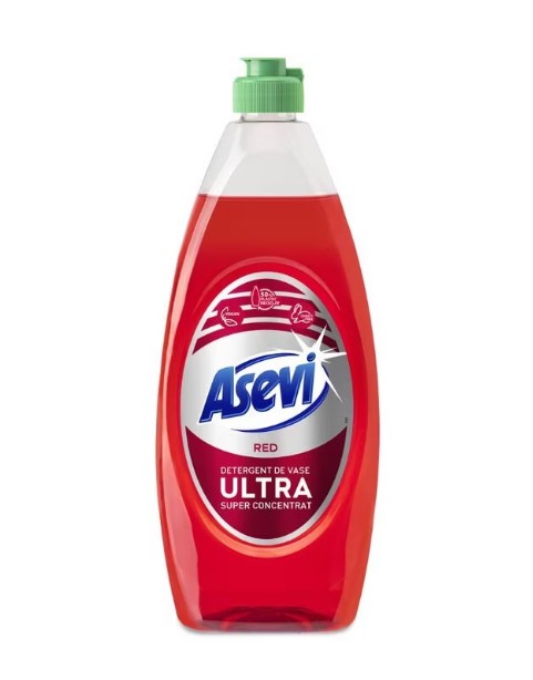 Detergent de vase Asevi Ultra, Red, 650ml