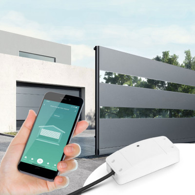 Set senzor de deschidere garaj Smart Wi-Fi - 230V Best CarHome foto