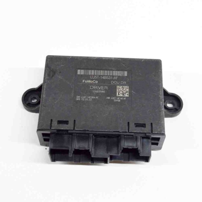 Modul de control ușă dreapta față FORD PUMA J2K, CF7 2022 OEM: LU5T-14B531-AF,10522565,LU5T-14F142-AF,LU5T-14C064-AF 17221488