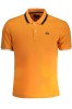 La Martina Tricou polo barbati, cu detalii pe guler, Regular Fit, Portocaliu, S, 2XL, L, M, XL