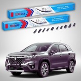 Cumpara ieftin Ștergătoare Suzuki SX4 S-Cross JY 2022+ | Set Față Flat Premium &ndash; TeamCar&reg;