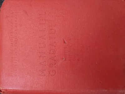 MANUALUL GRADATULUI - Pentru Instructia Comuna a tuturoro Armelor foto