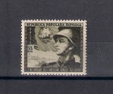 ROMANIA 1953 - ZIUA ARMATEI, MNH - LP 353, Nestampilat