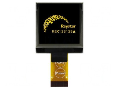 Afișaj OLED Grafic 1,5&amp;quot; 128x128mm Galben foto