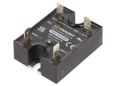 Releu semiconductor 1-fazat 25A 4-30VDC 24-280VAC