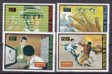 Volta 1973 50 ani INTERPOL MI 467-470 MNH, Nestampilat