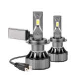 Cumpara ieftin Set 2 Bec LED H7 V20 12000LM Canbus, Alb rece, 120W, +300%