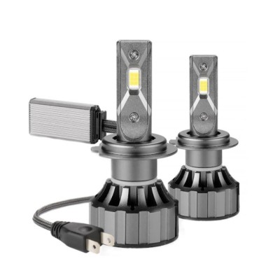 Set 2 Bec LED H7 V20 12000LM Canbus, Alb rece, 120W, +300% foto