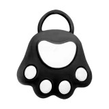 Perie pentru masajul scalpului, perie pentru sampon, labu&Egrave;&Auml; de pisic&Auml;, dimensiune 7x8 cm, curatarea si mentinerea curata a parului, negru, Flippy