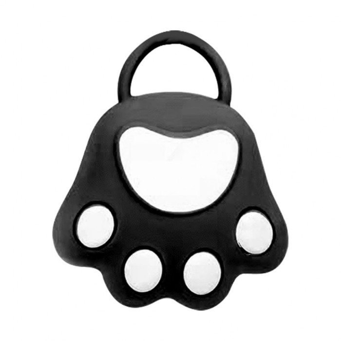Perie pentru masajul scalpului, perie pentru sampon, labu&Egrave;&Auml; de pisic&Auml;, dimensiune 7x8 cm, curatarea si mentinerea curata a parului, negru
