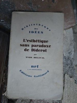 L/esth&amp;eacute;tique sans paradoxe de Diderot - Yvon Belaval foto