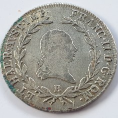 Austria 20 kreuzer 1806 B argint Francisc ll