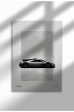 mxm_supercar_6|Poster minimalist cu supermașină, tablouri pe p&acirc;nză fără ramă, Colecția White Design 2025 | A4 (21 x 29.7 cm) - mxm_supercar_6