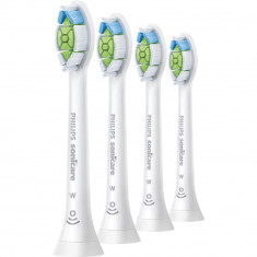 Rezerve periuta de dinti electrica Philips Sonicare W Optimal White HX6064/10, 4 buc, Standard, Alb