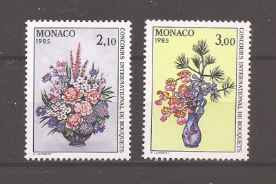 Monaco 1984 - Expoziția de flori de la Monte Carlo 1985, MNH foto