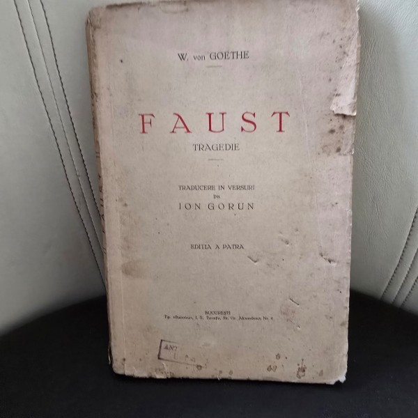 Faust, tragedie - W. von Goethe
