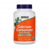 Calcium Carbonate Powder, Now Foods, 340g