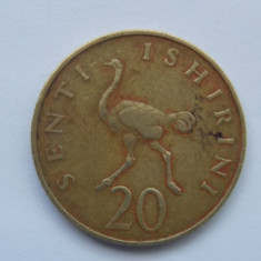 20 SENTI 1973 TANZANIA