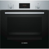 Cuptor incorporabil multifunctional HBF154YS0, 7 functii, 66 l, EcoClean Direct, display LED, suporturi telescopice, inox
