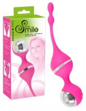 Bile vaginale cu vibratii Smile Love Ball, You2toys
