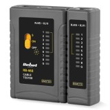 Tester pentru cabluri RJ11, RJ12, RJ45, REBEL, MIE-RB-468, L101277