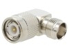 Conector TNC Adaptor 90 Grade, 50 Ohm, Placare Aurit, TNC Tata/Mama, Amphenol, 11GHz
