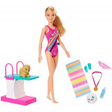 Cumpara ieftin Set de joaca Swim &#039;N Dive Barbie Barbie Dreamhouse Adventures