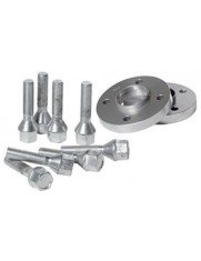 Set doua distantiere roti auto 5x114.3 pe 12mm, 66.1 plus prezoane M12X1.50 pentru Renault