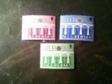 Serie Jersey 1984 Europa CEPT , 3 valori, Nestampilat