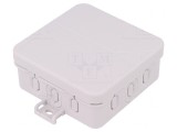 Cutie de Conexiuni IP20 Gri 85x85x37mm